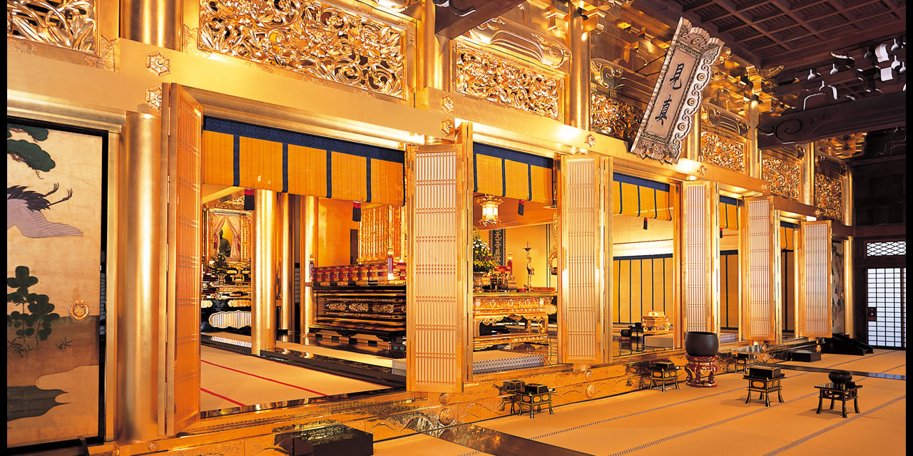 No002佛光寺大師堂内陣内装
